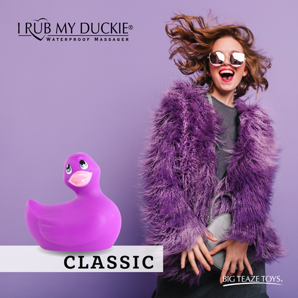 Каченя вібратор I Rub My Duckie фіолетова - Зображення 8