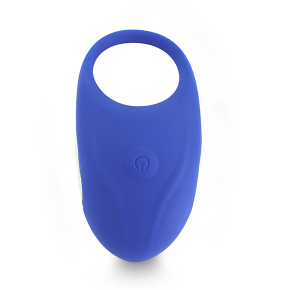 Ерекційне кільце з вібро Бугатті FeelzToys Thor Cockring Blauw