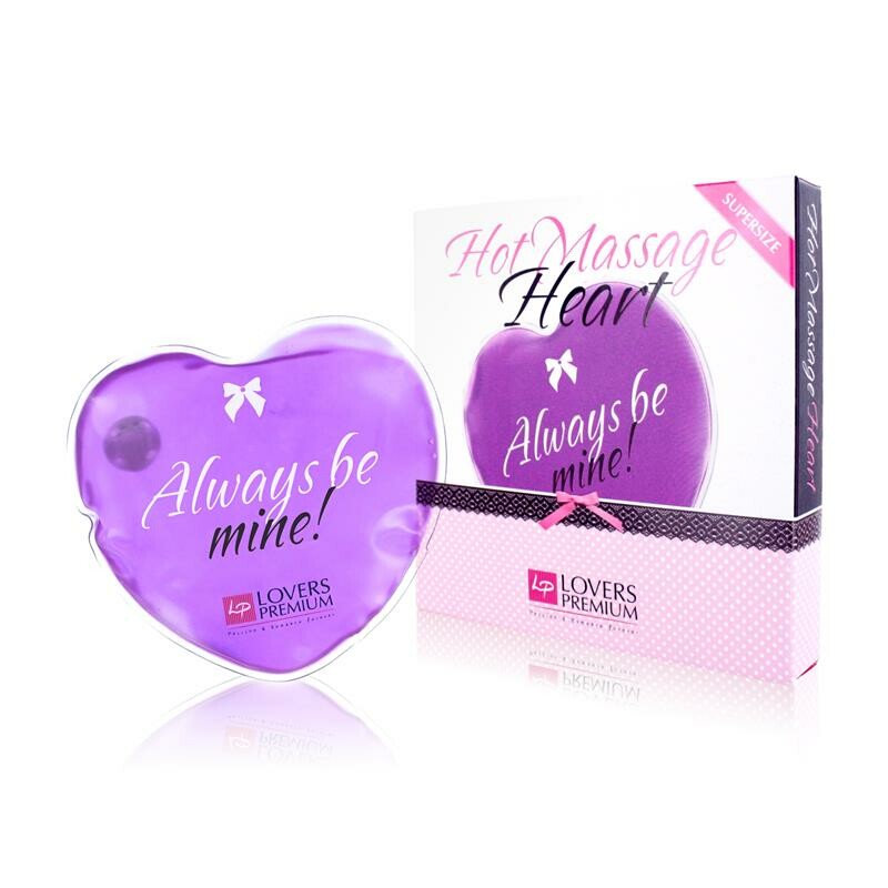 Гаряче серце для масажу Loverspremium Hot Massage Heart XL BE MINE - Зображення 1