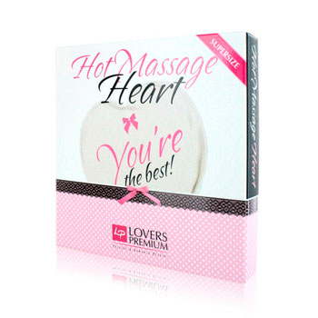 Гаряче серце для масажу Loverspremium Hot Massage Heart XL The Best - Зображення 2