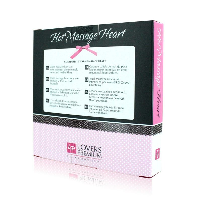 Гаряче серце для масажу Loverspremium Hot Massage Heart XL The Best - Зображення 3