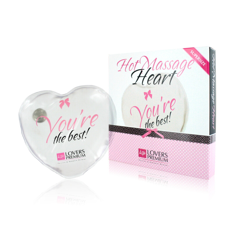 Гаряче серце для масажу Loverspremium Hot Massage Heart XL The Best