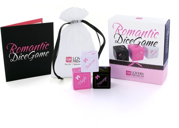 Кубики для еротичної гри Lovers Premium, 3 штуки