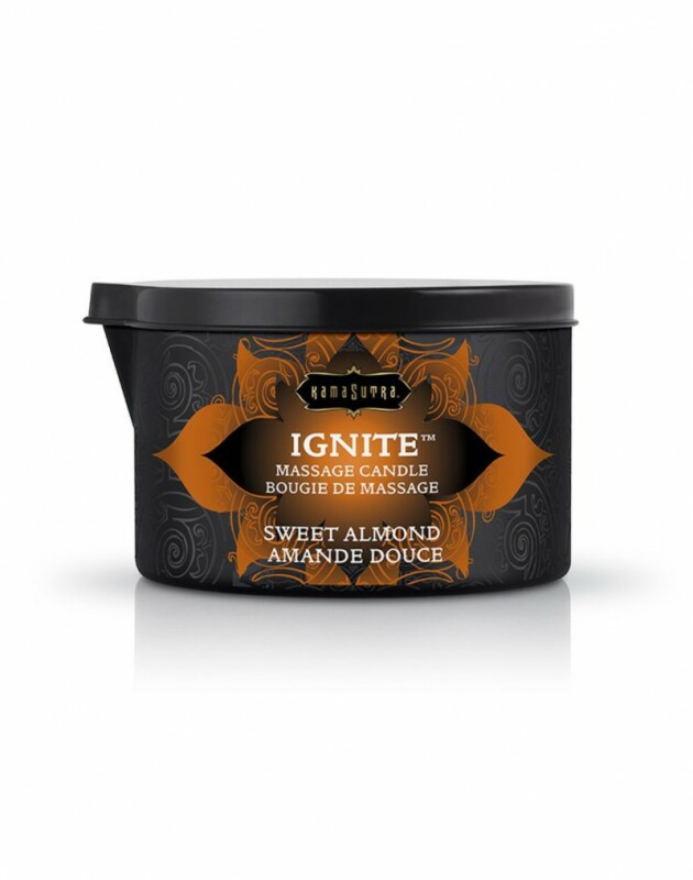 Масажна свічка Kama Sutra, 170 г, ALMOND - Зображення 1