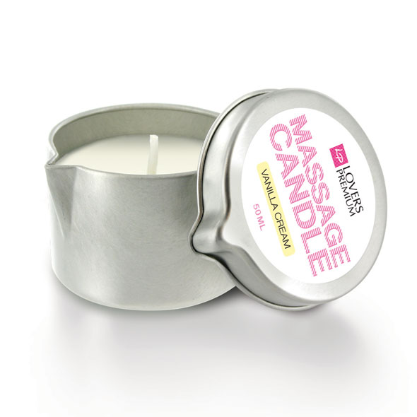 Масажна Свічка Loverspremium Vanilla Cream 50 ml - Изображение 1