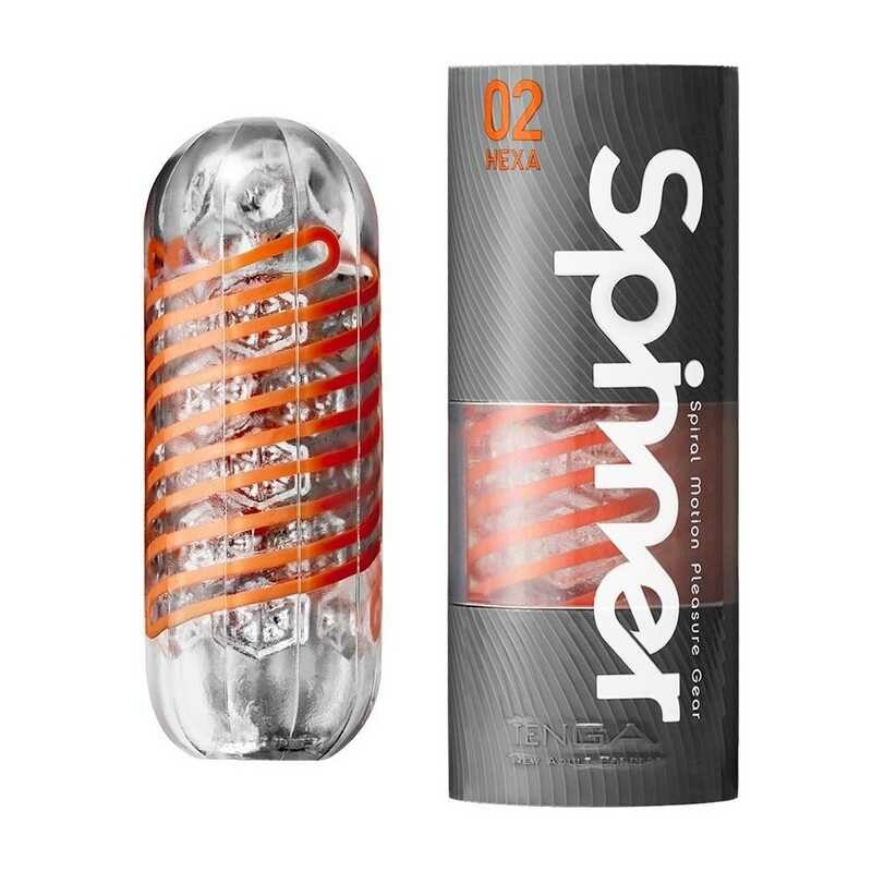 Мастурбатор спіральний в колбі tenga Spinner Masturbator Hexa - Изображение 2