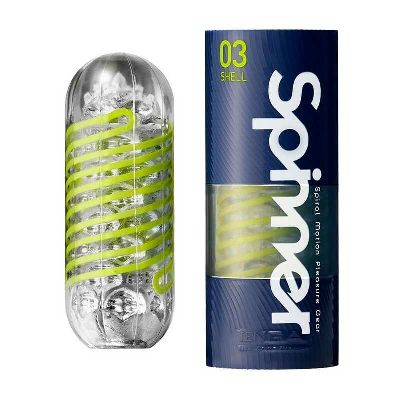 Мастурбатор спіральний в колбі tenga Spinner Masturbator Shell - Изображение 2
