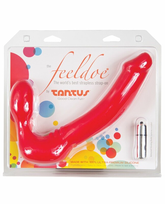 Страпон безремневой Tantus - Feeldoe More Strapless Strap-On 17,1 см диаметр - 4,1 - Зображення 4