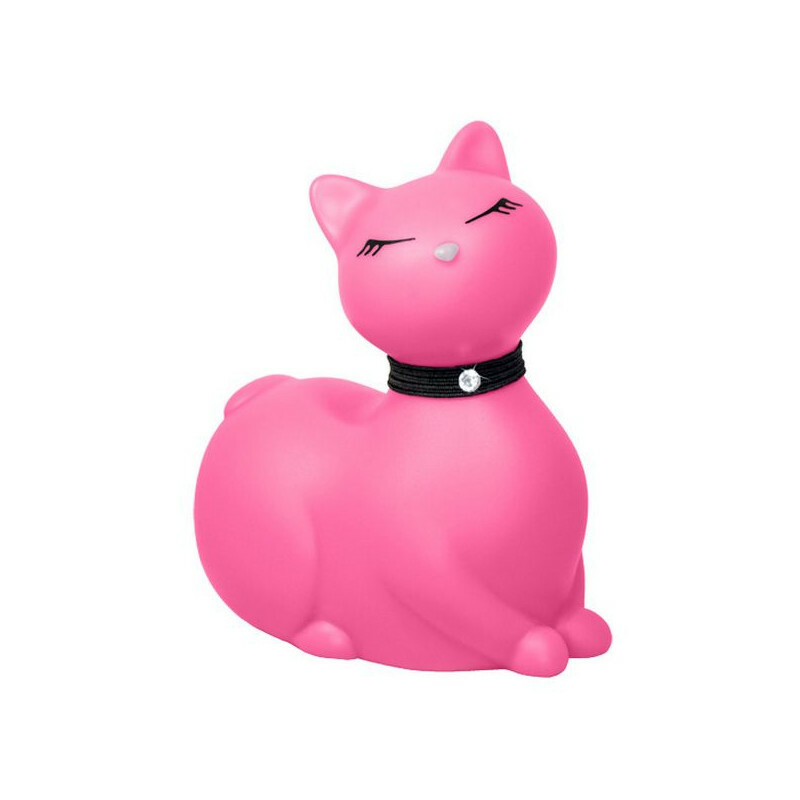 Вібратор у вигляді кішечки Big Teaze Toys I Rub My Kitty для клітора, рожевий, 10 х 5 см