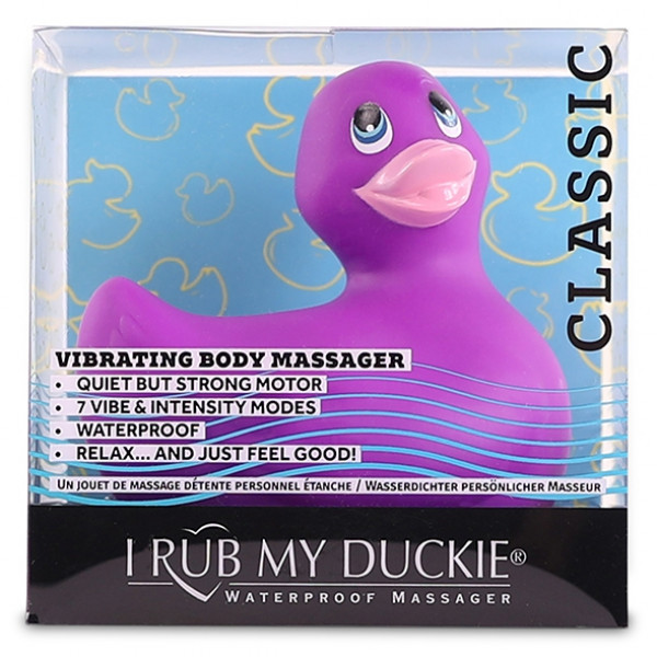 Каченя вібратор I Rub My Duckie фіолетова - Зображення 1