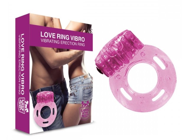 Ерекційне кільце розвого кольору Love Ringo Erection Ring - Изображение 1