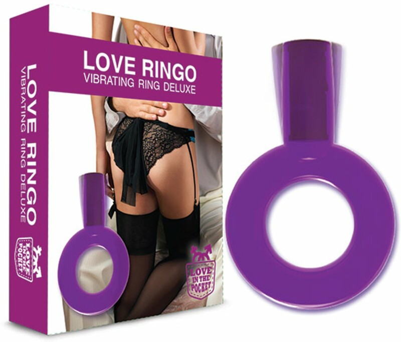 Ерекційне кільце з вібрацією Love Ringo Erection Ring Deluxe - Зображення 1