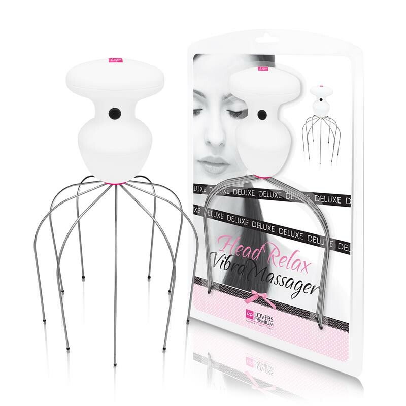 Вібромасажер для голови LoversPremium Head Relax Vibra Massager Deluxe