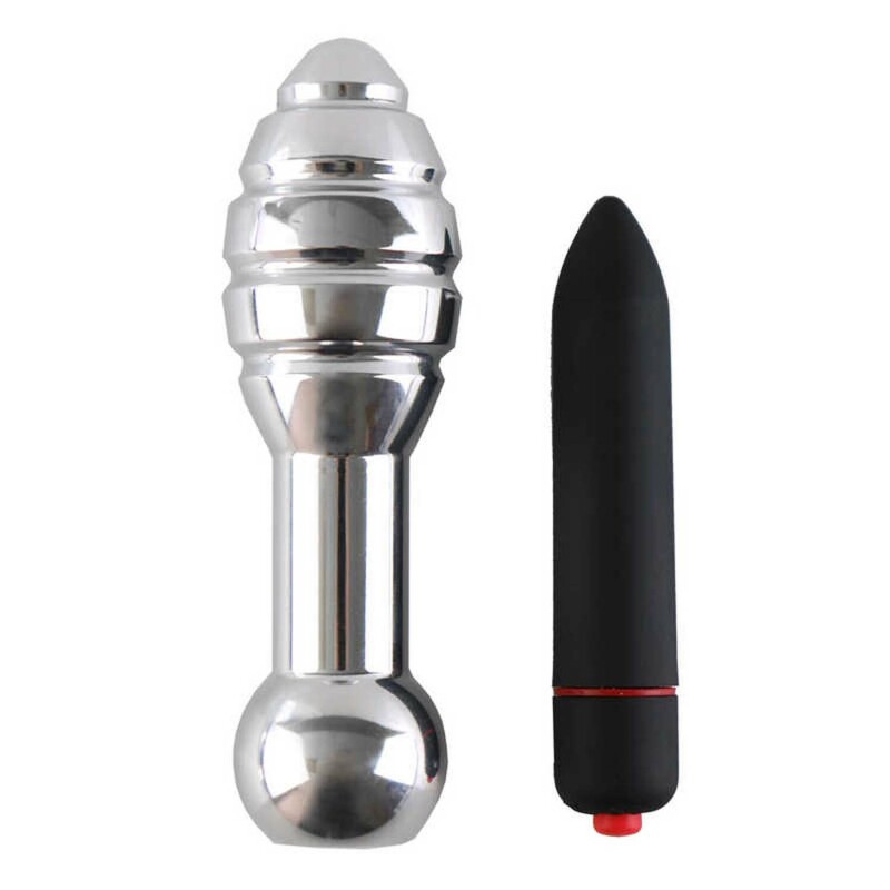 Анальна вібропробка Jaz Mh Vibrating Dildo Anal Plug 45 mm - Изображение 3