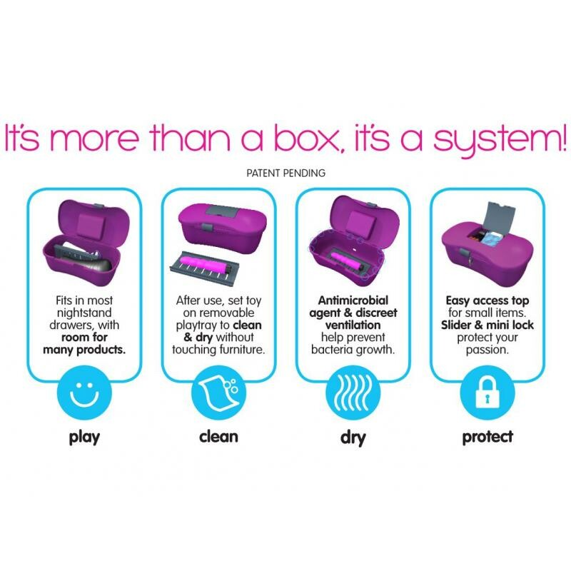 Бокс JOYBOXX для зберігання іграшок, фіолетовий - Зображення 9