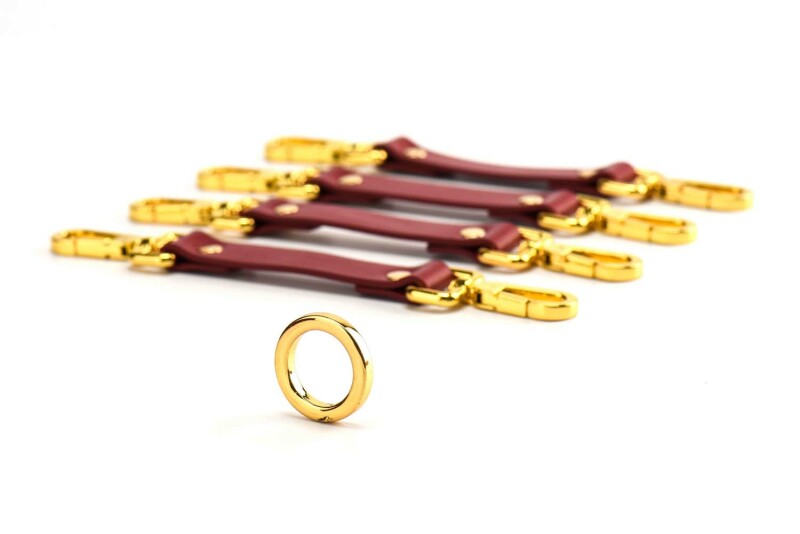 Валіза ваших таємних бажань UPKO Kinky Tools Set італійська шкіра, червоний - Зображення 3