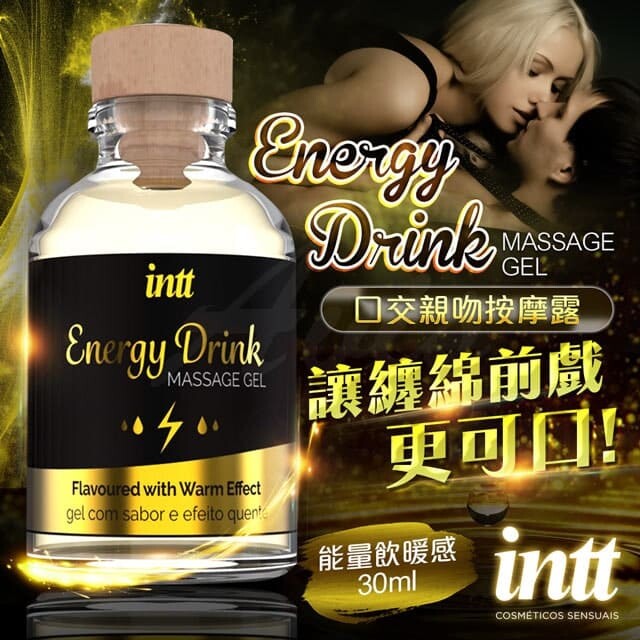 Масажний гель Intt Energy Drink, 30 мл, із зігріваючим ефектом - Изображение 8