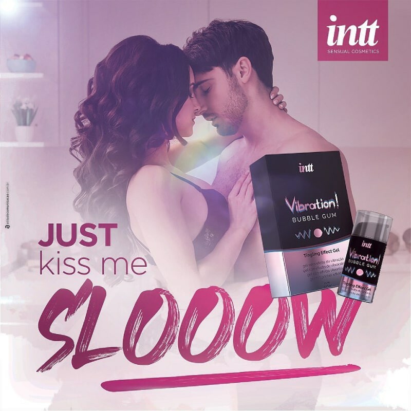 Рідкий вібратор Intt Bubble gum, 15 мл, зі смаком жуйки - Изображение 6