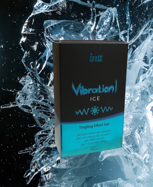Рідкий вібратор Intt Vibration Ice, 15 мл, з охолоджуючим ефектом - Изображение 5