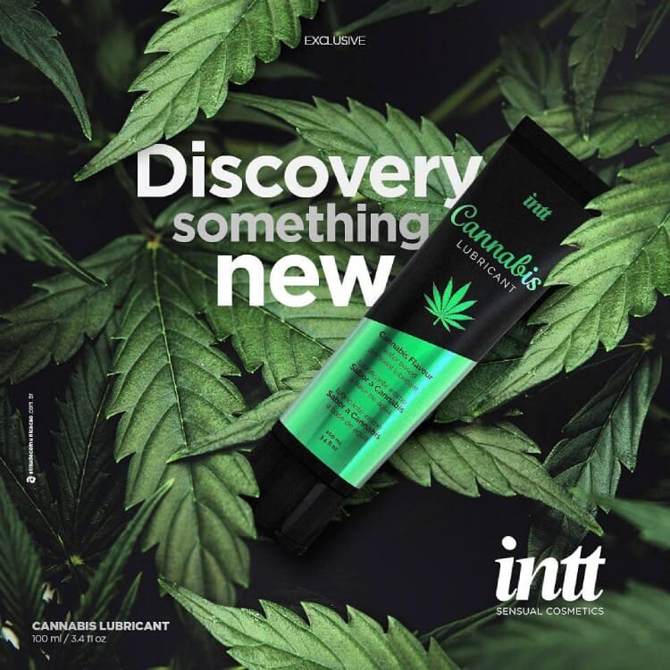 Лубрикант Intt Cannabis, 100 мл, на водній основі - Изображение 3