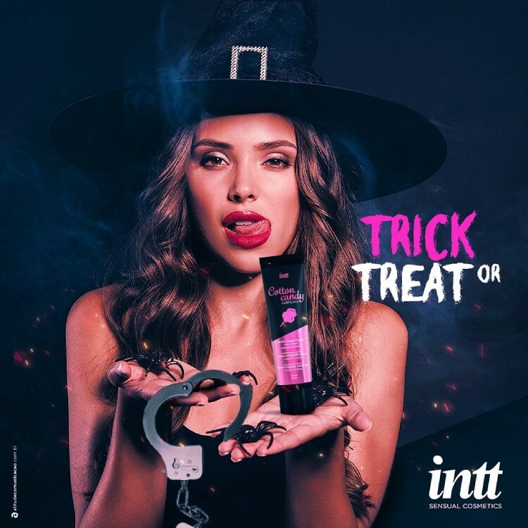 Лубрикант Intt Cotton Candy, 100 мл, на водній основі зі смаком солодкої вати - Изображение 7