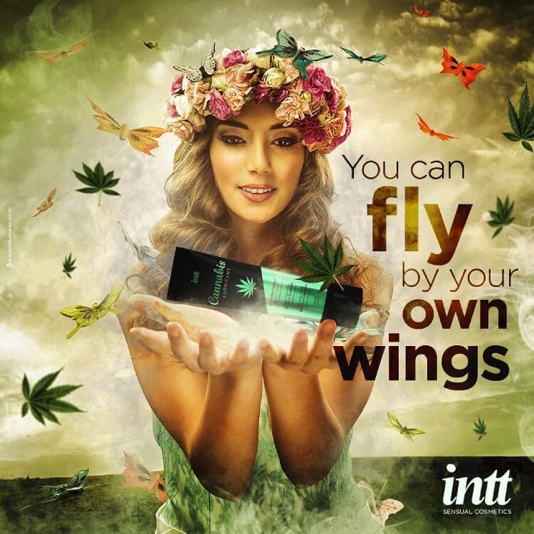 Лубрикант Intt Cannabis, 100 мл, на водній основі - Изображение 5