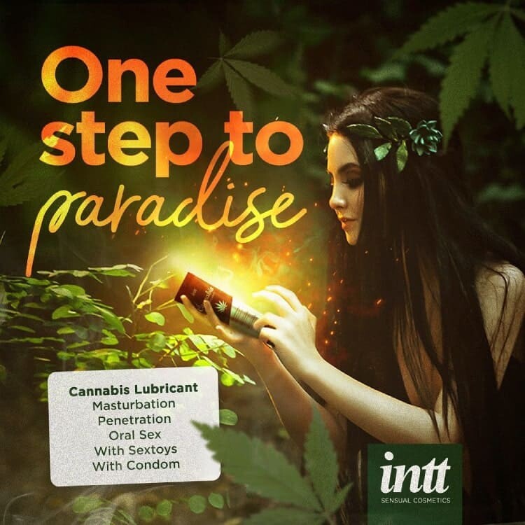 Лубрикант Intt Cannabis, 100 мл, на водній основі - Изображение 6