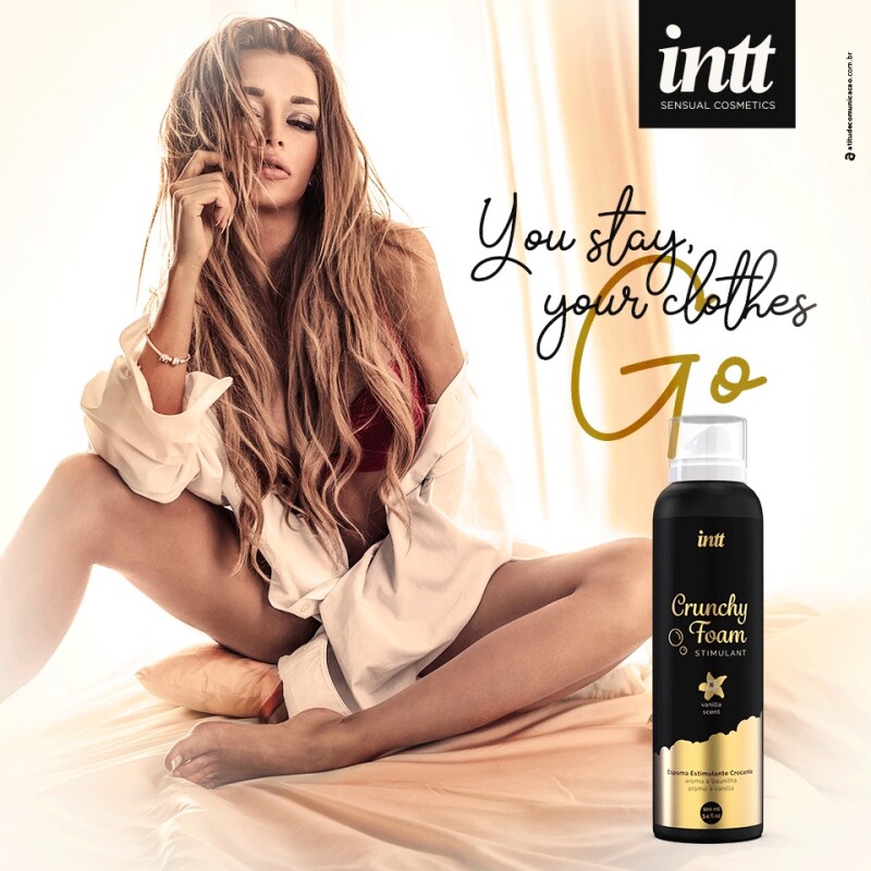 Масажна піна Intt 100 мл Crunchy Vanilla хрумка - Зображення 3