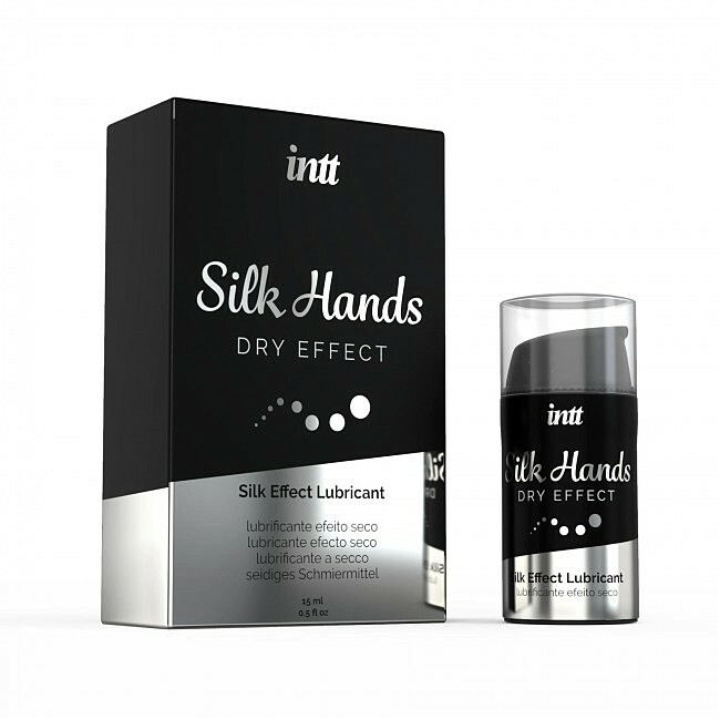 Лубрикант для мастурбації Intt Silk Hands, 15 мл, на силіконовій основі