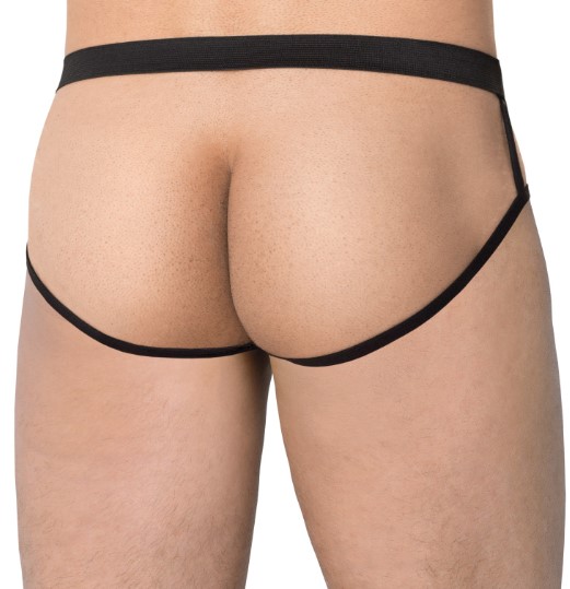 Еротичні Труси чоловічі з доступом джоки, чорні S / L (One size) - Зображення 2