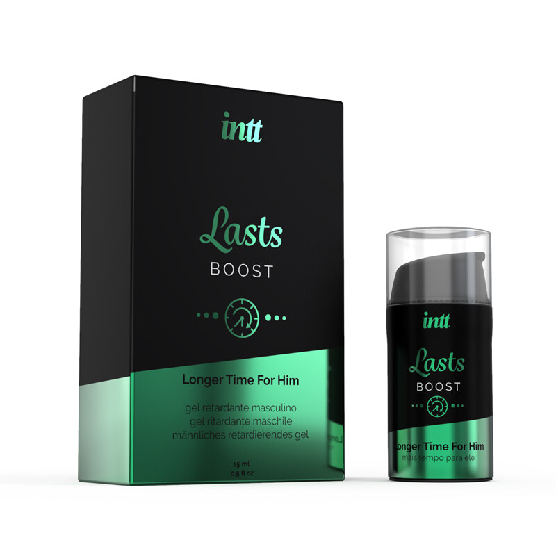 Пролонгатор для чоловіків Intt Lasts, 15 мл - Зображення 2