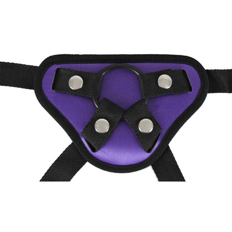 Труси під кріплення страпона з кільцями Universal Harness фіолетовий - Зображення 2