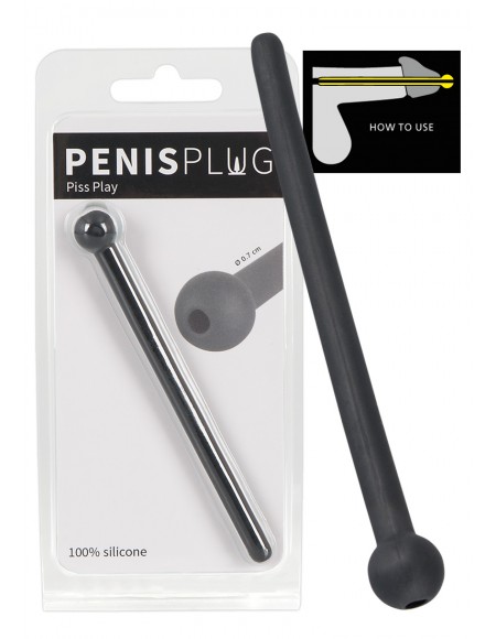 Уретральний стимулятор Penis Plug Piss Play NO TABOO