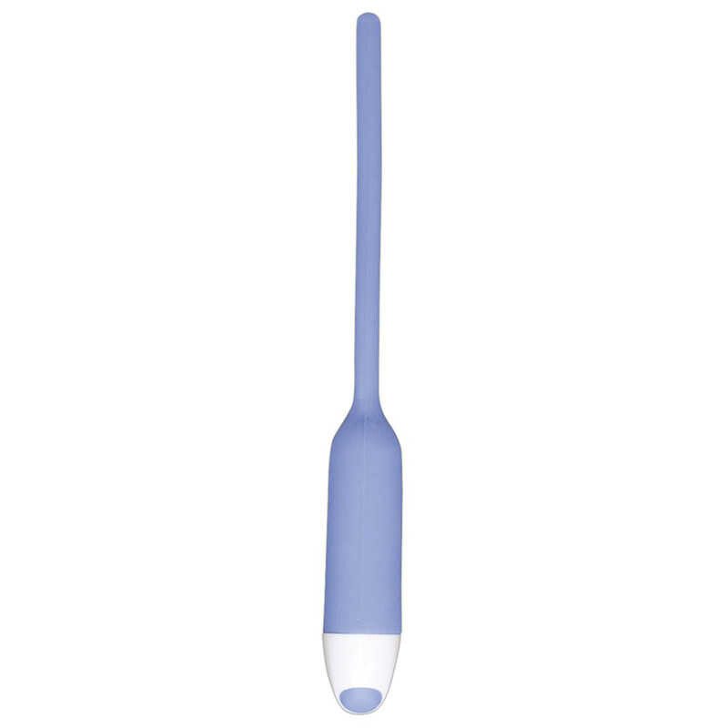 Уретральний вібратор Silicone Dilator blue, 6 х 0.5 см NO TABOO