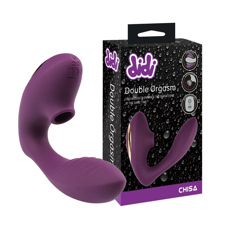 Вакуумний вібратор для пар Didi Double Orgasm