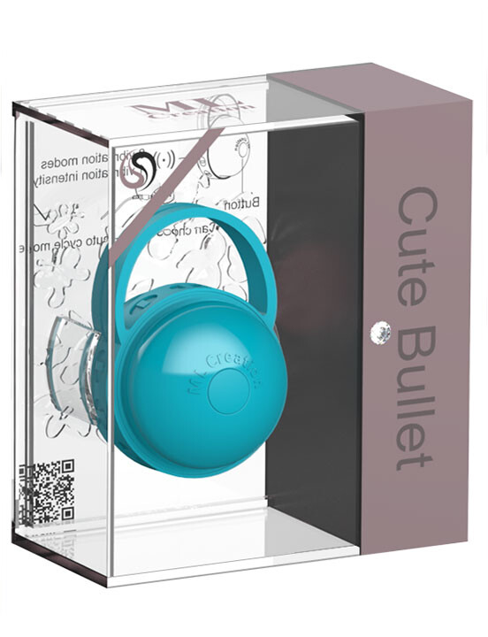 Вібратор для клітора ML Creation Cute Bullet, м'ятний - Изображение 4