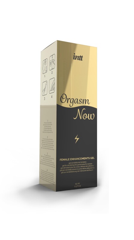 Рідкий вібратор Intt Orgasm Now, 15 мл, із вбудованим вібратором, зі смаком персика - Изображение 2