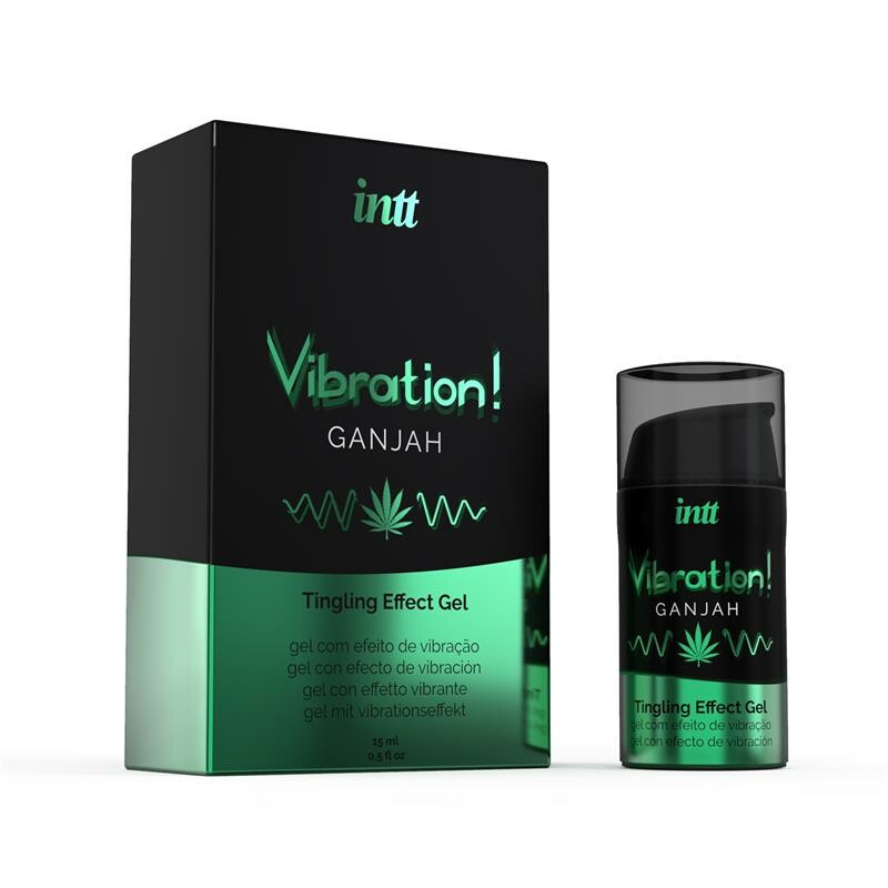 Рідкий вібратор Intt Vibration Ganjah, 15 мл - Изображение 1