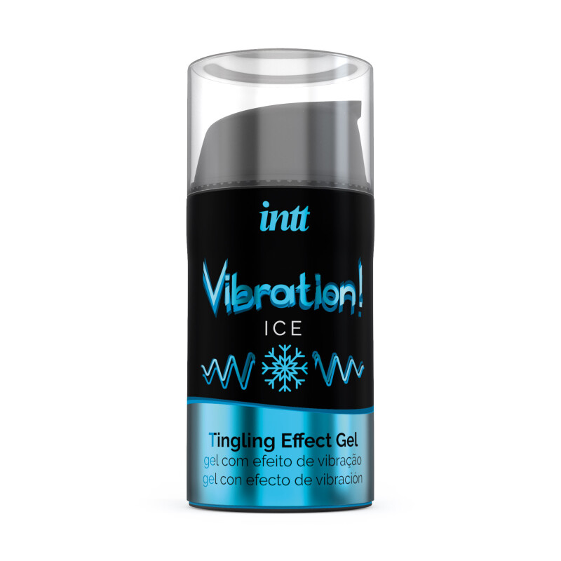 Рідкий вібратор Intt Vibration Ice, 15 мл, з охолоджуючим ефектом - Изображение 2