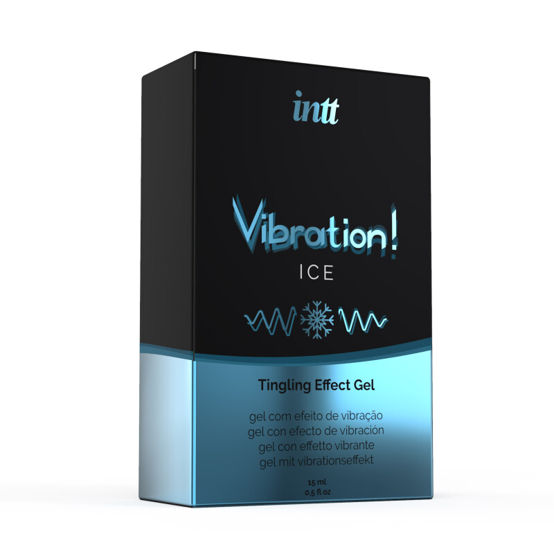 Рідкий вібратор Intt Vibration Ice, 15 мл, з охолоджуючим ефектом - Изображение 3