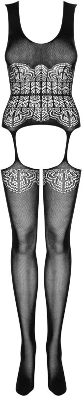 Комбінезон - сітка еротичний, чорний, Розмір S / M / L - Зображення 8