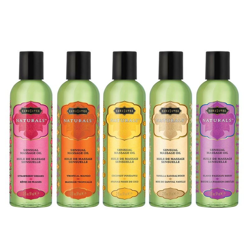 Масажне масло Полуничка Kama Sutra Strawberry Dreams 59 ML - Зображення 1