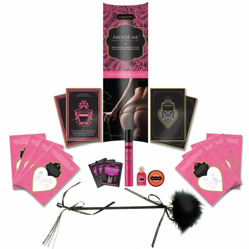 Набір для чуттєвих ласк Полуничка Kama Sutra Arouse Naughty Set - Зображення 2