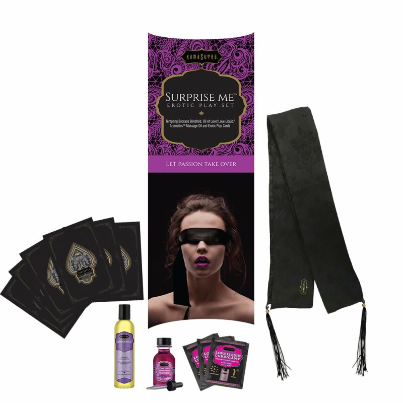Набір для інтригуючого вечора Kama Sutra Surprise Me Erotic Play Set - Изображение 3