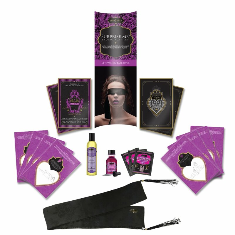 Набір для інтригуючого вечора Kama Sutra Surprise Me Erotic Play Set - Изображение 2