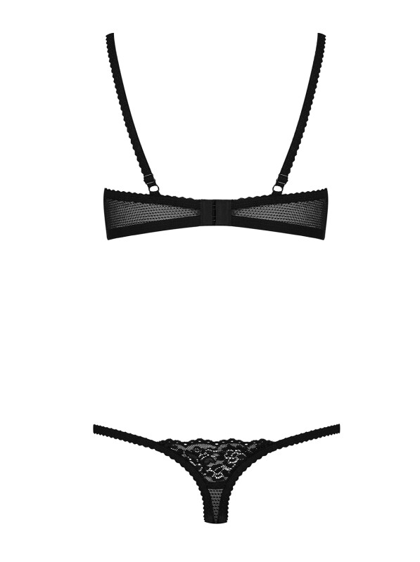 Сексуальне боді з мереживом і бантиком teddy L / XL - Зображення 8