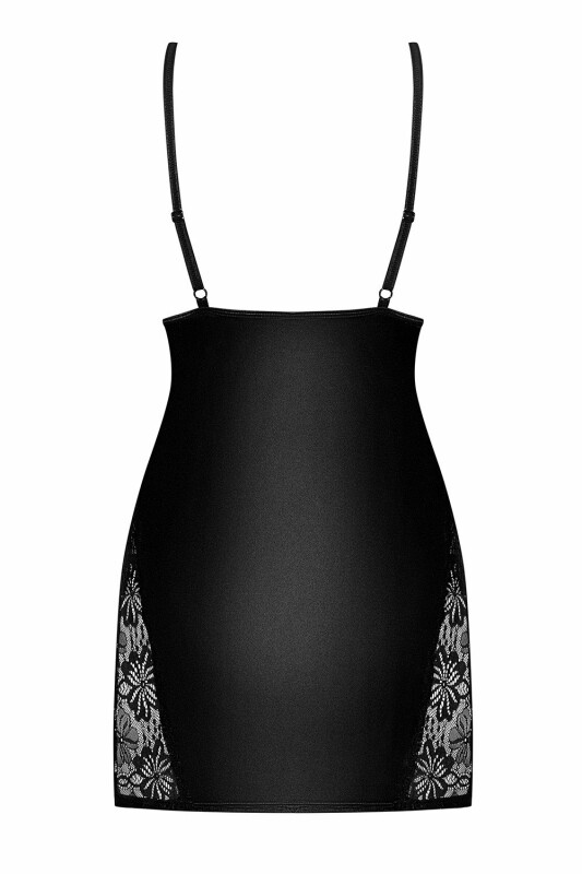 Еротична чорна сорочка L / XL - Изображение 8