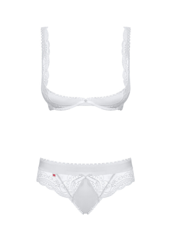 Комплект еротичний з відкритим ліфом Miamor S/M - Изображение 8