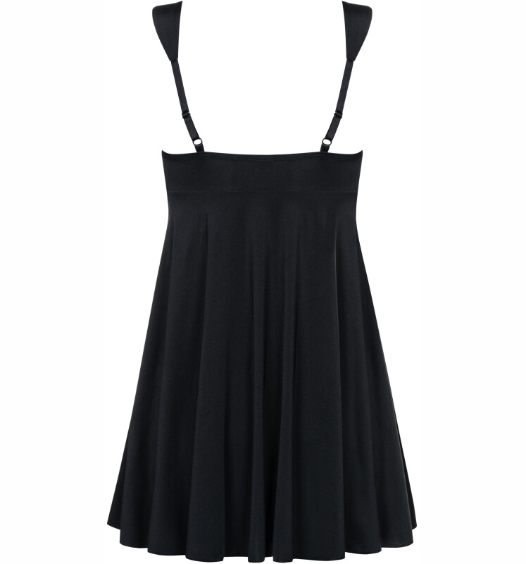 Еротична чорна сорочка з мереживом Babydoll S / M - Зображення 8