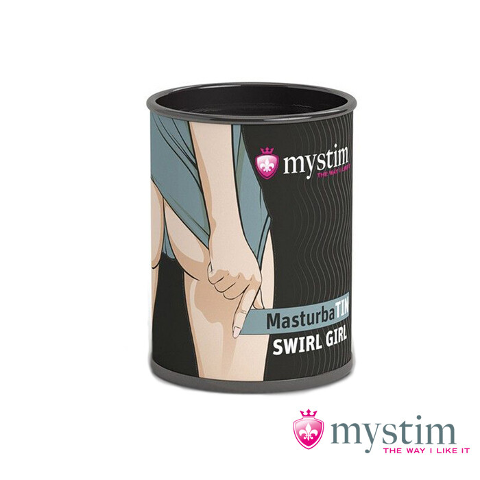 Мінімастурбатор чоловічий Mystim MasturbaTIN Swirl Girl Waves